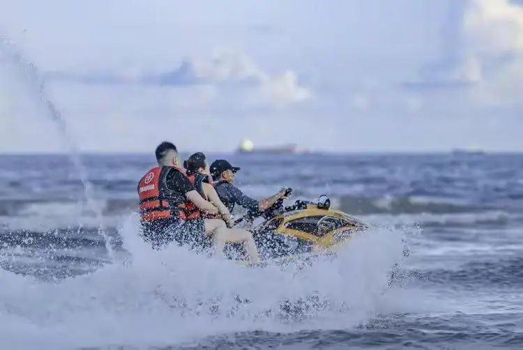 阳江海陵岛保利星空丨联排5房8床 E5104+5103 | 泳池+KTV+碳烤炉+麻将+厨房