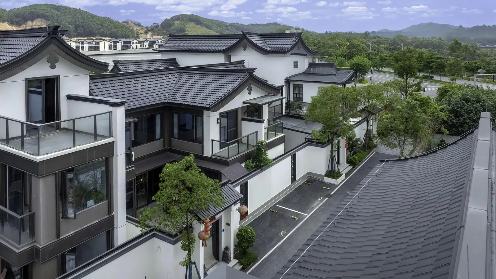 清远长隆.湖蝶湾一街907 3+1房5大床 温泉🏠度假别墅