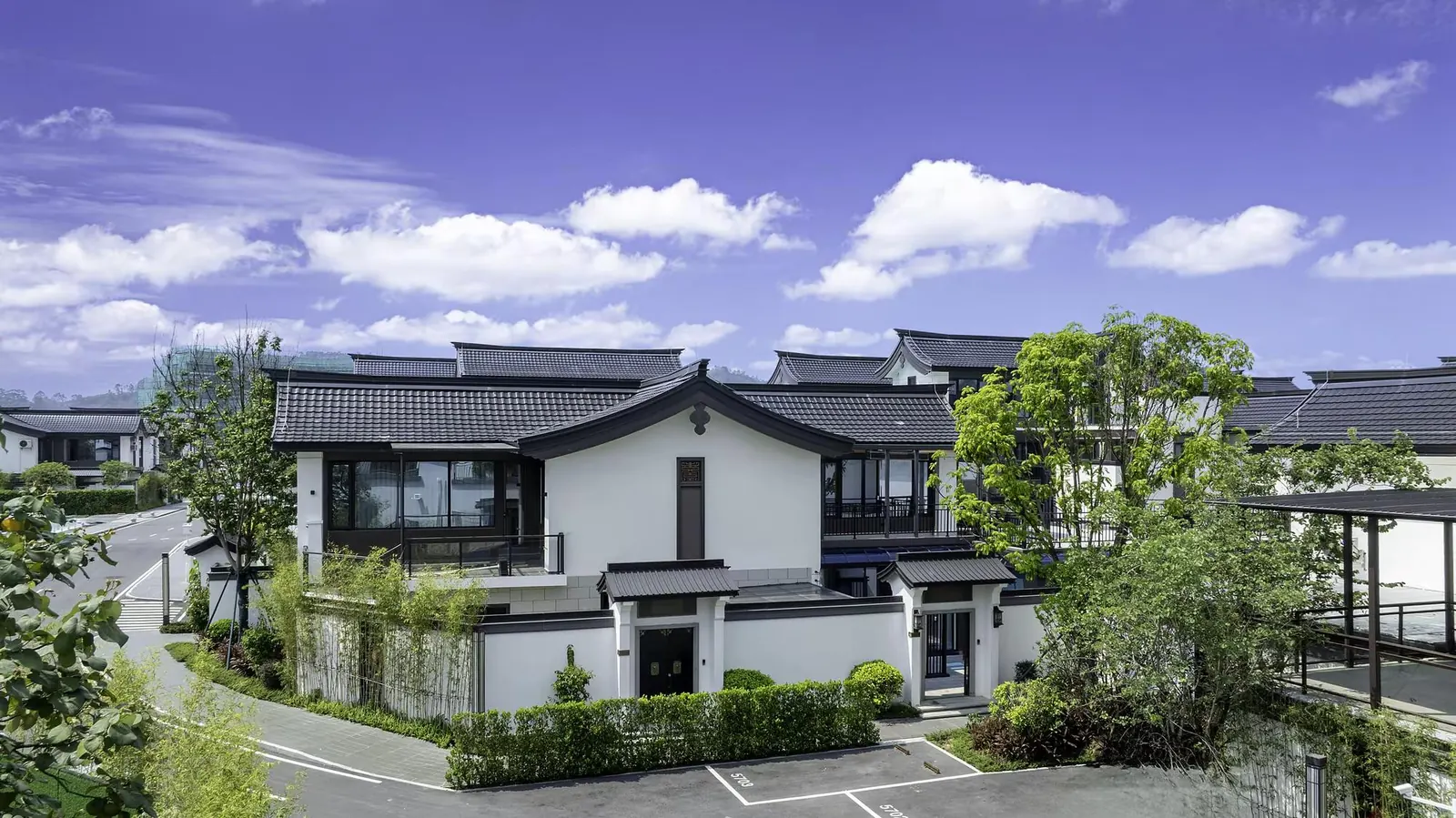 清远长隆.湖蝶湾全新高端 二街5703·6房8大床 温泉🏠独栋别墅