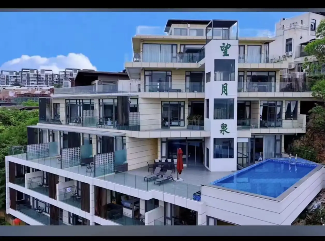 江门台山颐和·望夏丨4房6床温泉别墅大平层丨独立KTV+桌球+麻将+温泉泡池+茶室+碳烧烤