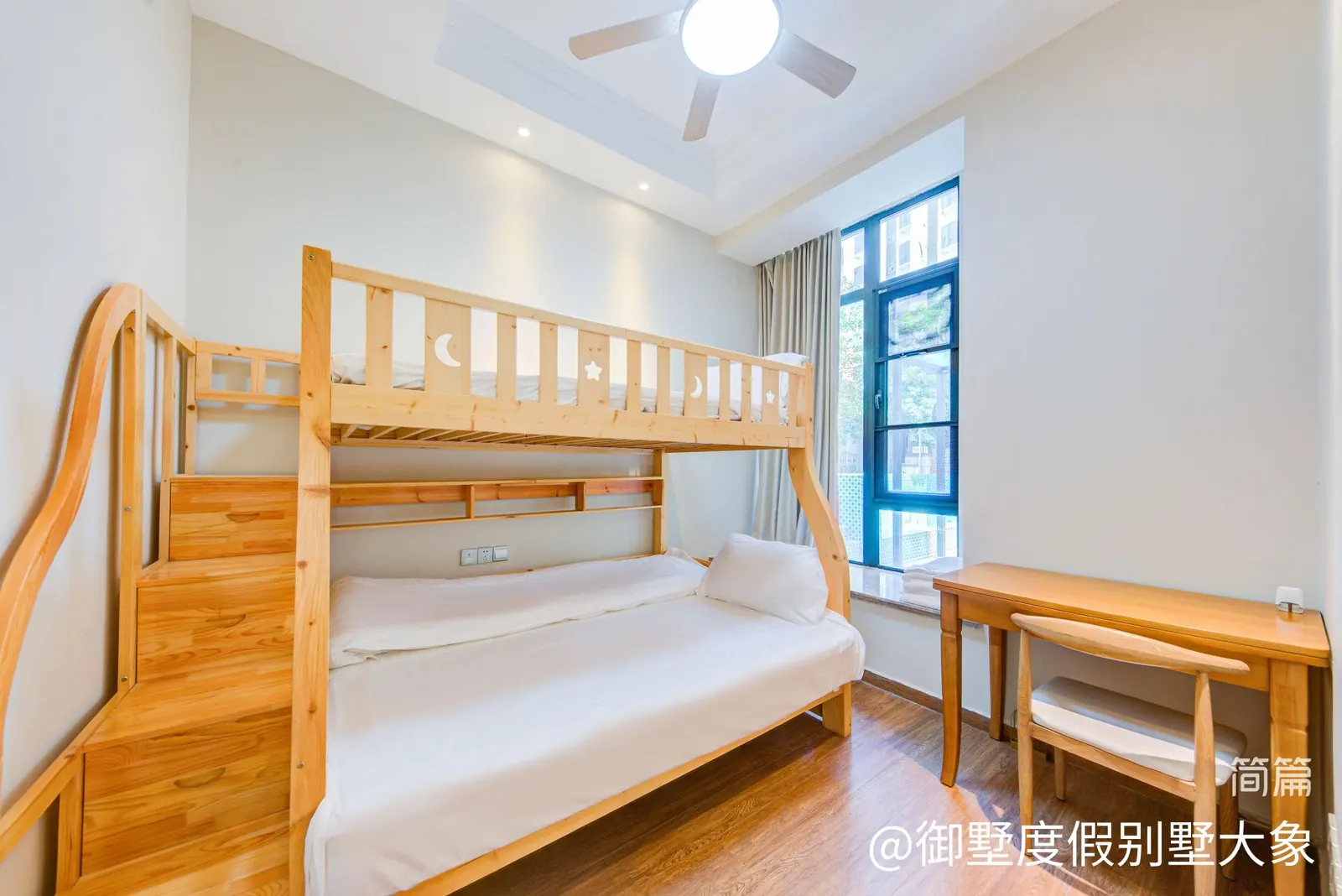 流星花园B 珠海海泉湾•6房10床别墅｜温泉泡池/黑8台球/KTV/麻将/烧烤/游泳池｜儿童积木墙 全屋美的分体冷暖空调