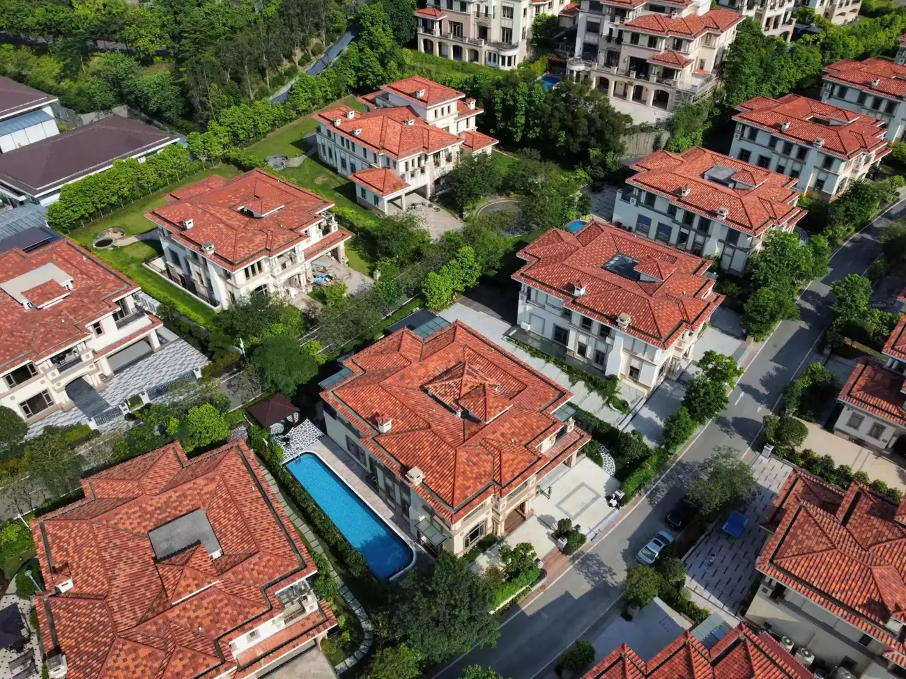『VIK VILLA维克庄园』增城锦绣香江温泉城·东街22号 奢华10房14床（3泡池）温泉泳池别墅｜会议室｜近溯溪