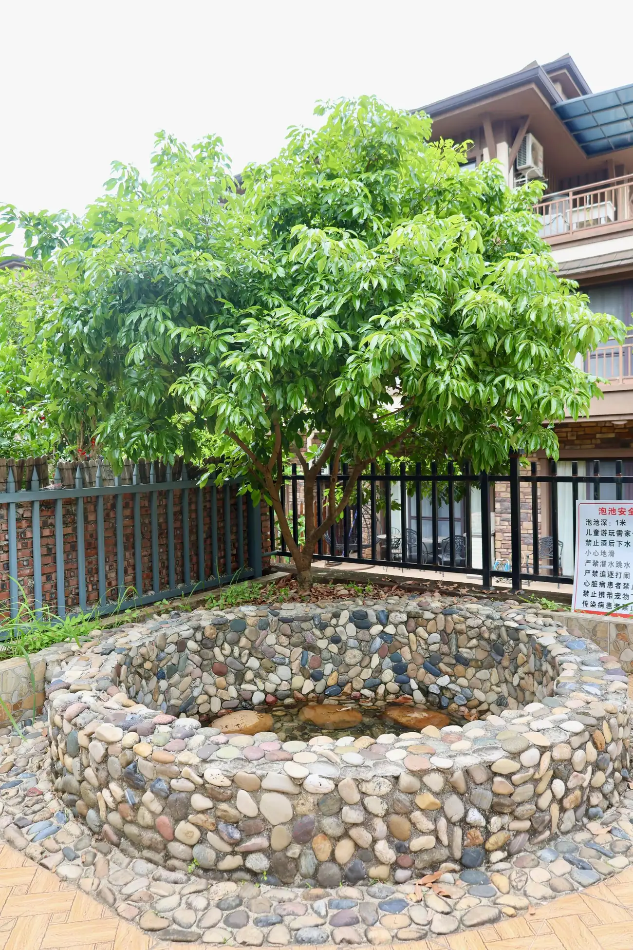 私家花园泡池