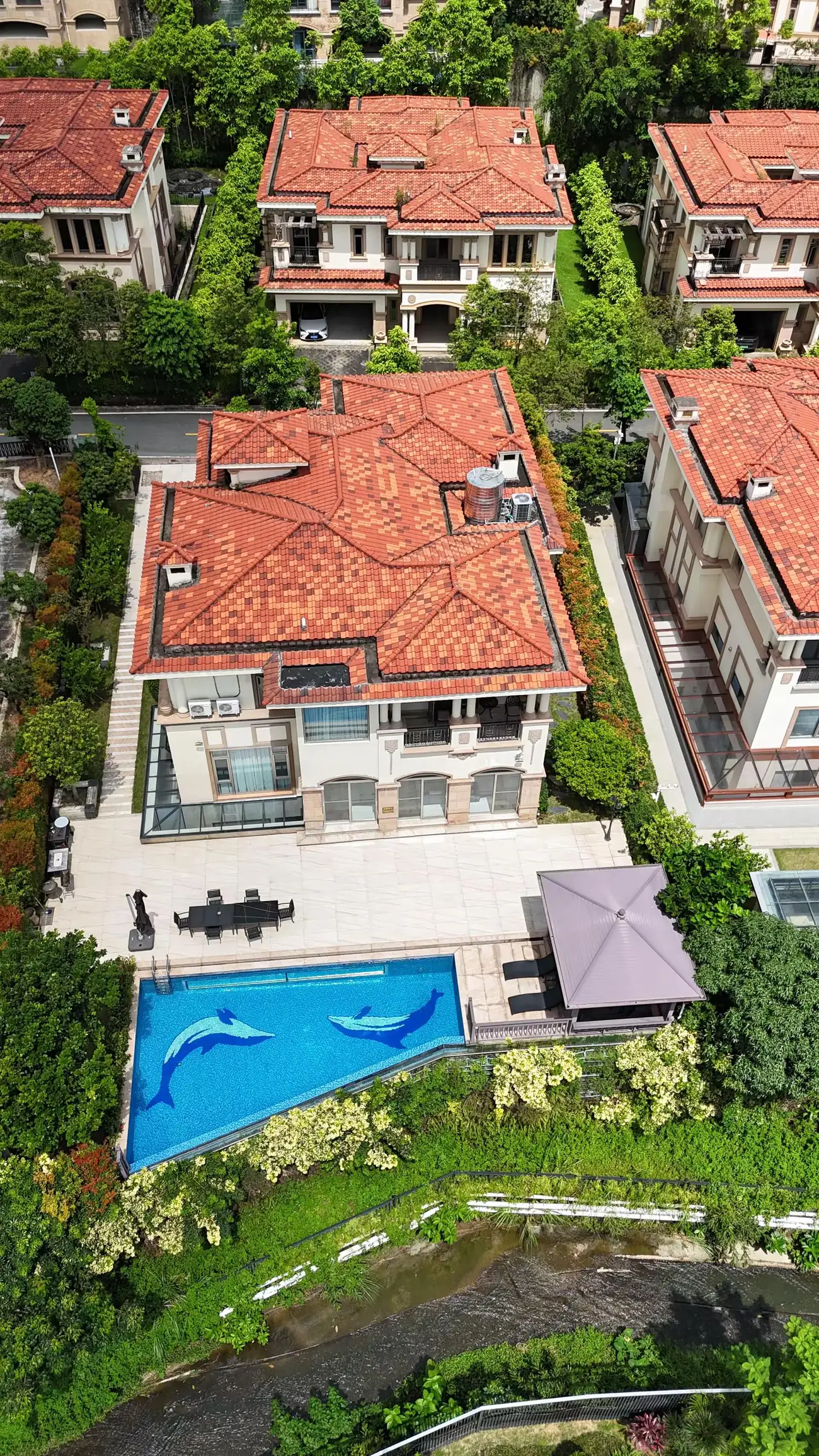 『ANDES VILLA​安第斯』增城锦绣香江东街28·奢华8房13床（全套间）无边泳池温泉别墅｜会议室｜近溯溪