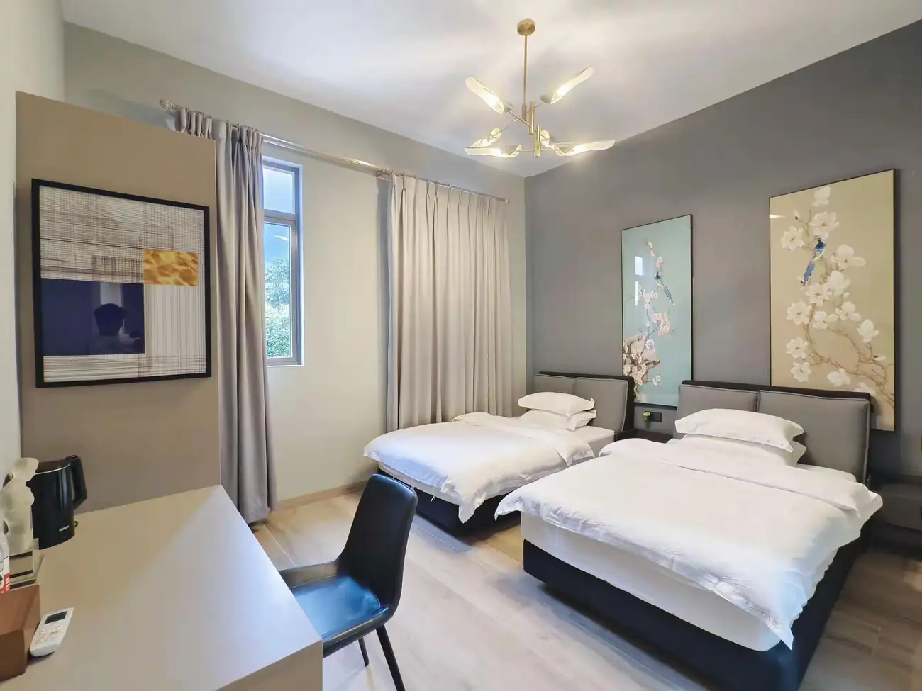 『ANDES VILLA​安第斯』增城锦绣香江东街28·奢华8房13床（全套间）无边泳池温泉别墅｜会议室｜近溯溪