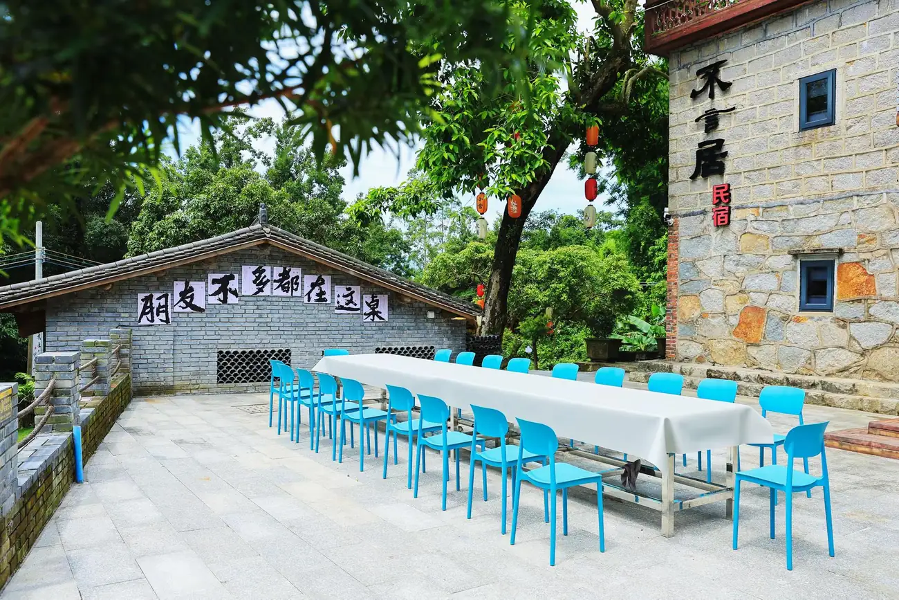 『BUYANJU不言居』从化14房28床（全套间）山野民宿|会议室|草坪|出门溯溪忘尘嚣~