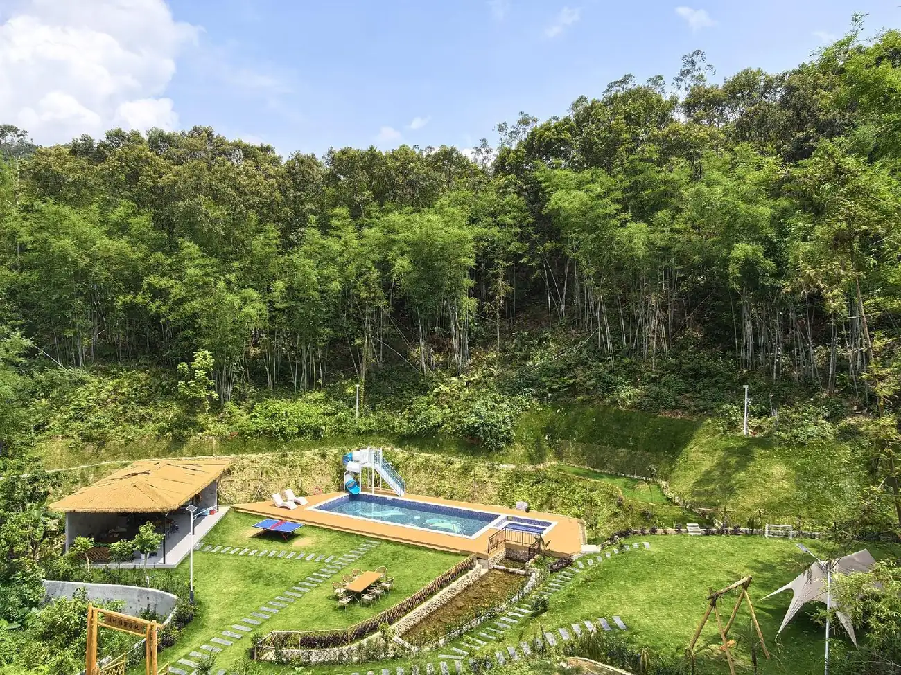 溪畔雅筑丨大花园 丨山水溯溪丨团建 |全套间·9房14床