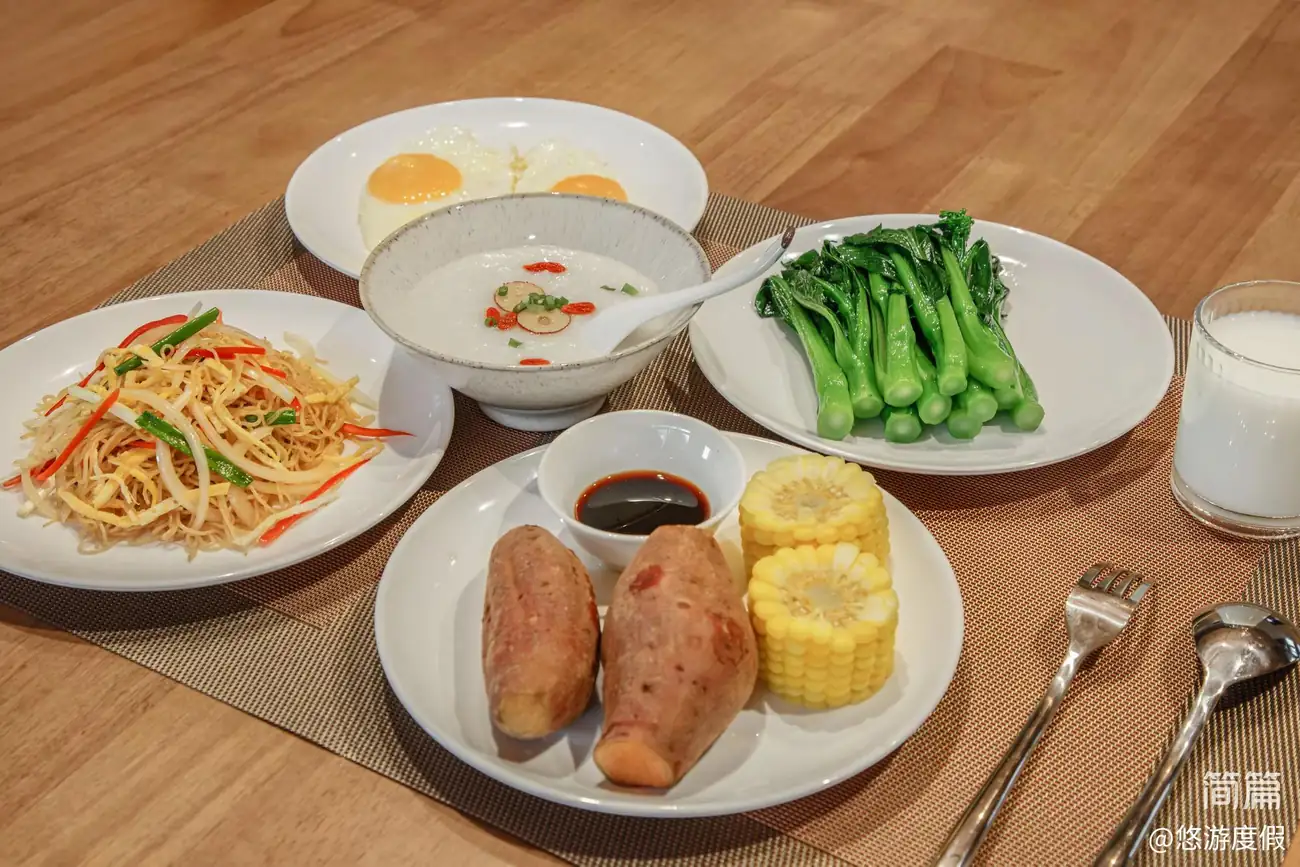早餐可能会不定期更换，具体以现场实际为准