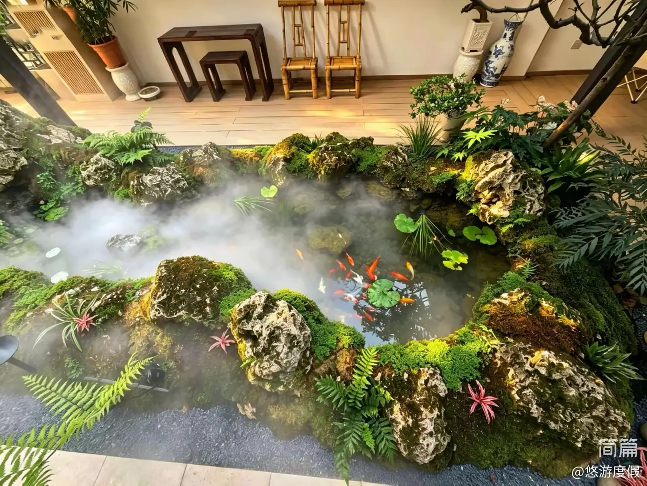 清远际华园湖蝶湾 | 栖雾·3房6床·温泉庭院·拾花雾森（二街3204）