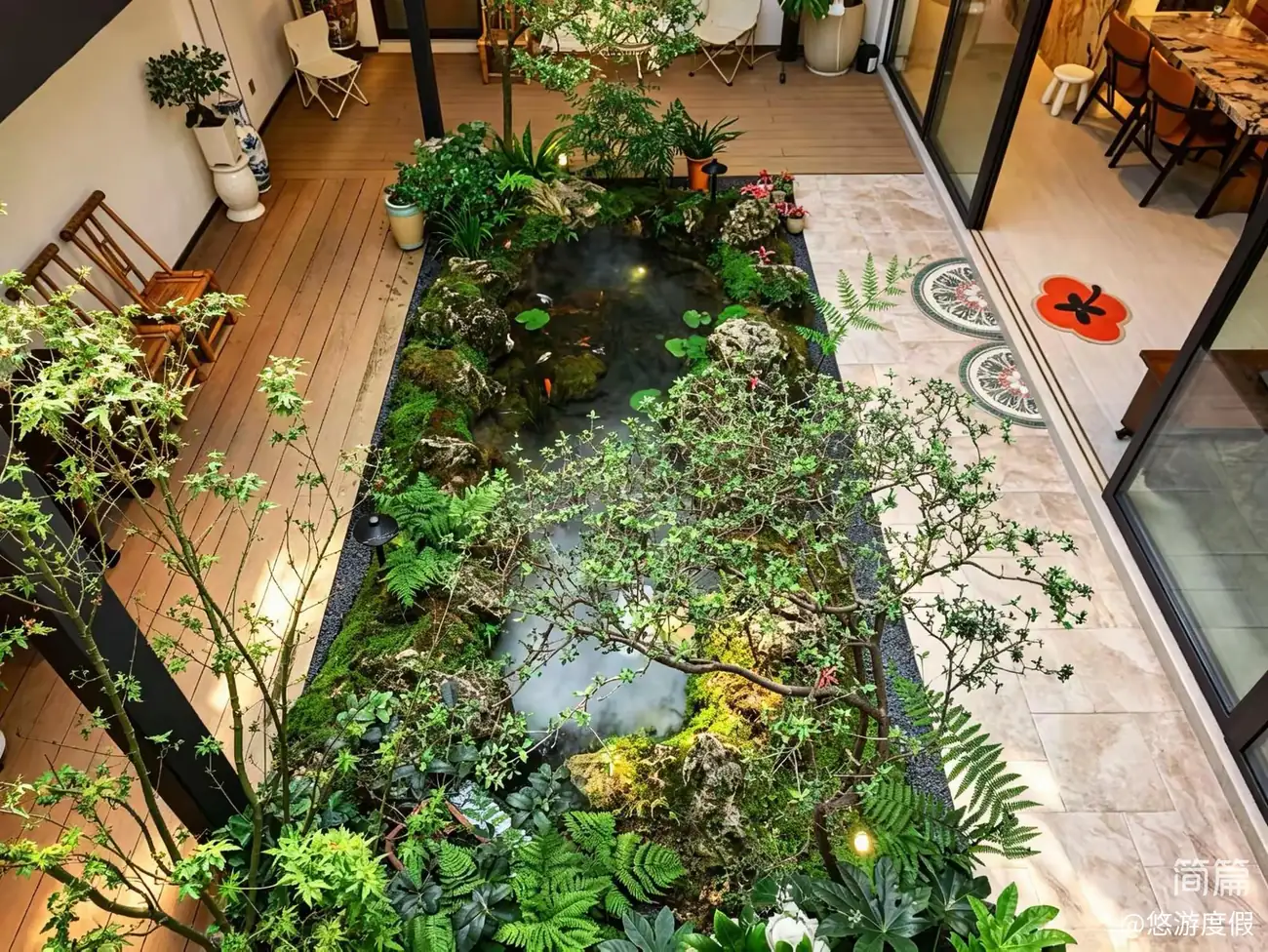 清远际华园湖蝶湾 | 栖雾·3房6床·温泉庭院·拾花雾森（二街3204）