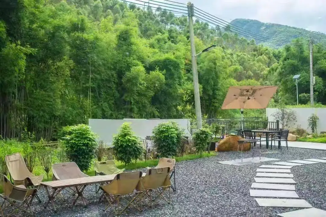 溪畔四合小院｜溪边别院｜4 房 7 床 私汤竹居