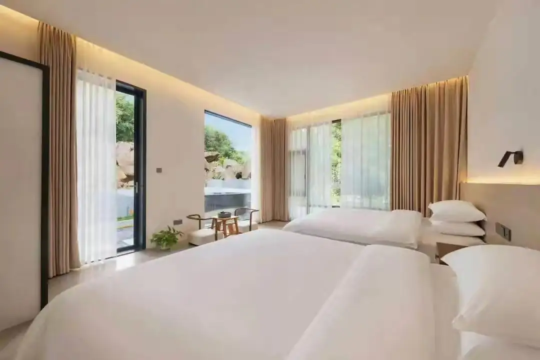 溪畔四合小院｜溪边别院｜4 房 7 床 私汤竹居