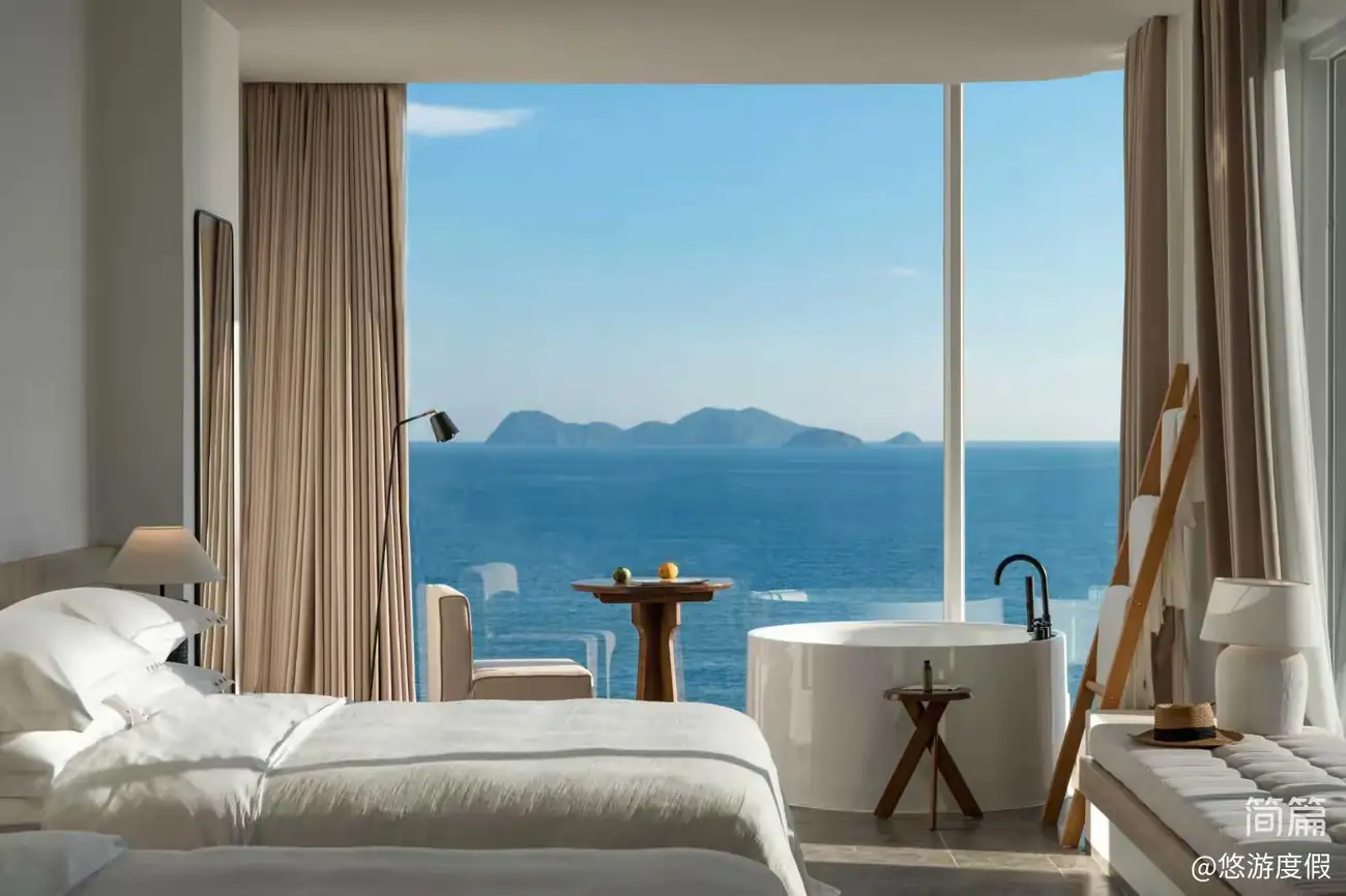 MIYUE 蜜悦·圣托里尼 惠州·双月湾海景美宿🌊 栖于洞穴之境 | 随海浪翩跹入梦 可单间预定 or 26房30床团建包场 🍸每房含双人早餐、下午茶、鸡尾酒套餐、旅拍