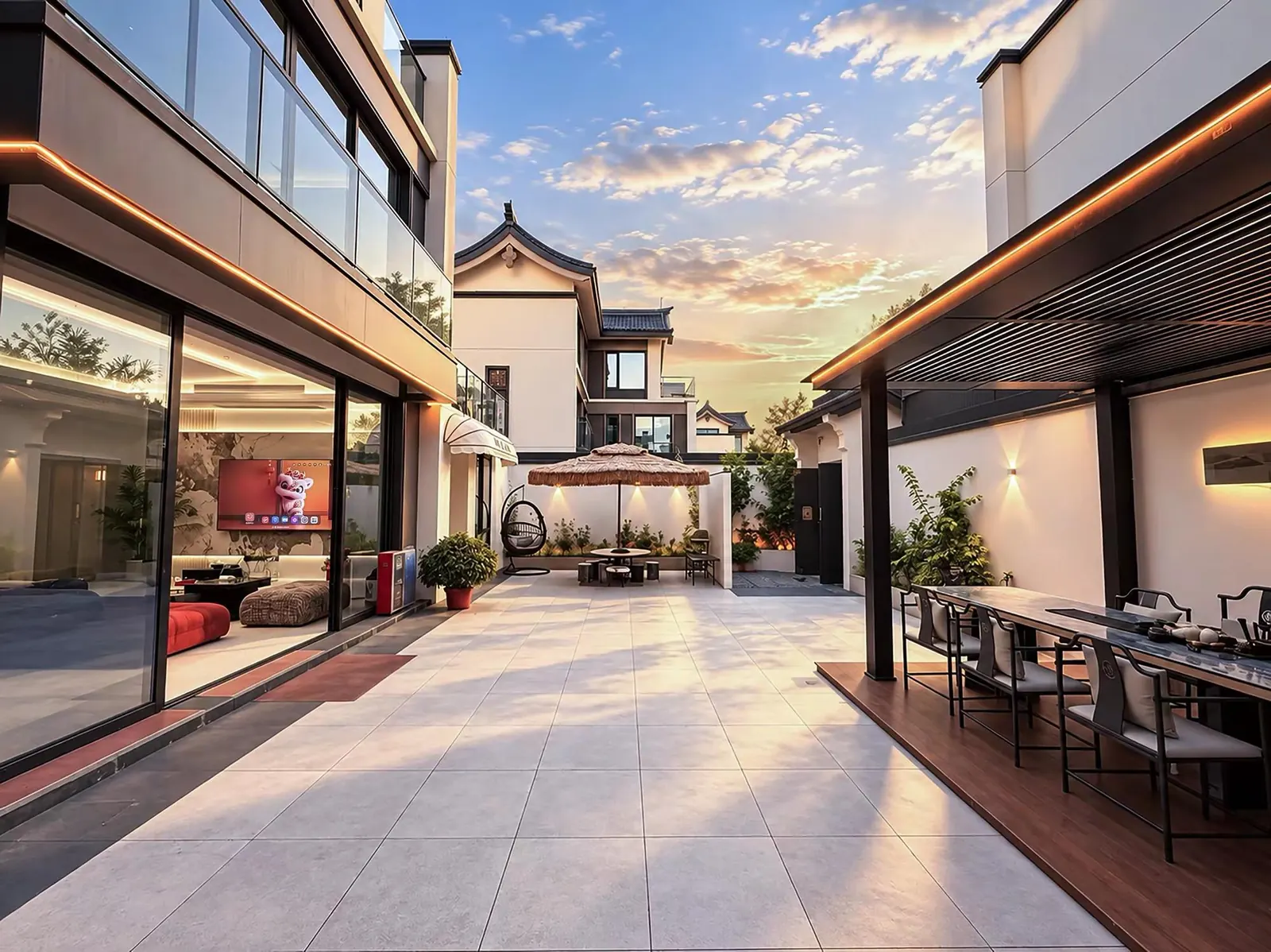 清远长隆.湖蝶湾·芳庭6房9床温泉度假别墅🏡(瀚林园3202)