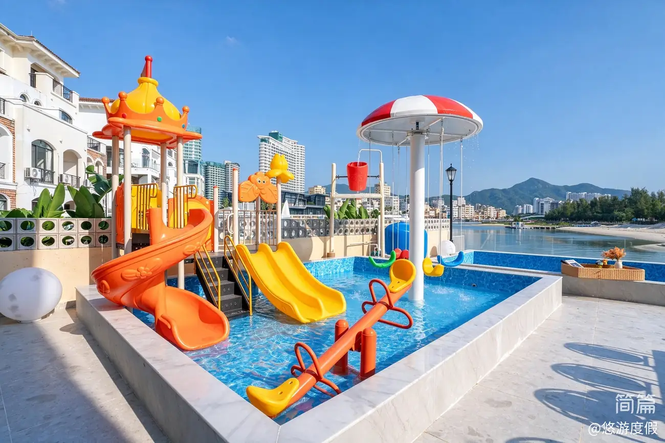 巽寮湾·奥菲利亚·6房13床亲子儿童乐园·海景泳池