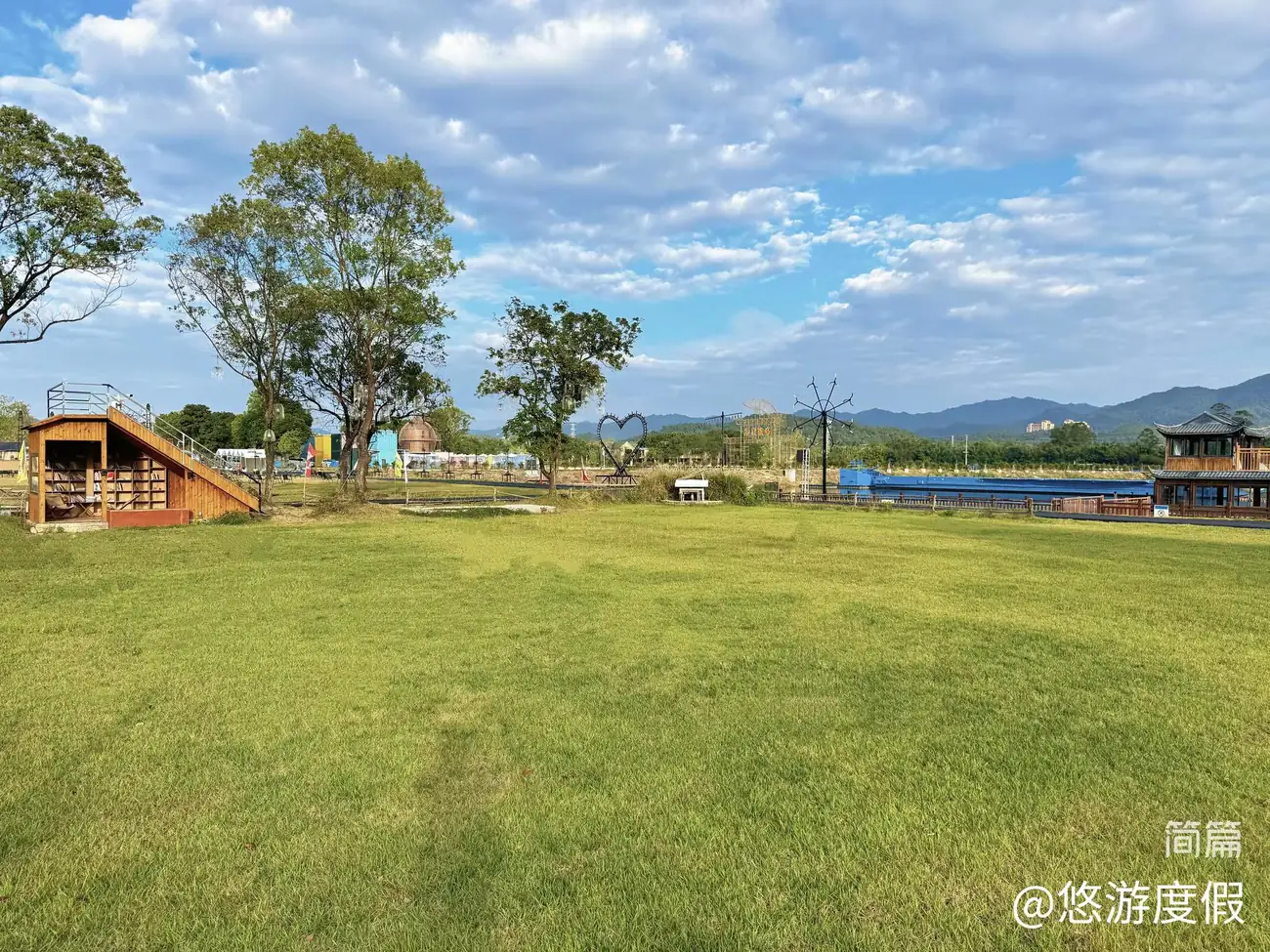 湖心别墅·烟花看台·船屋 3房5床·看台泡池·烧烤桌·休闲茶桌
