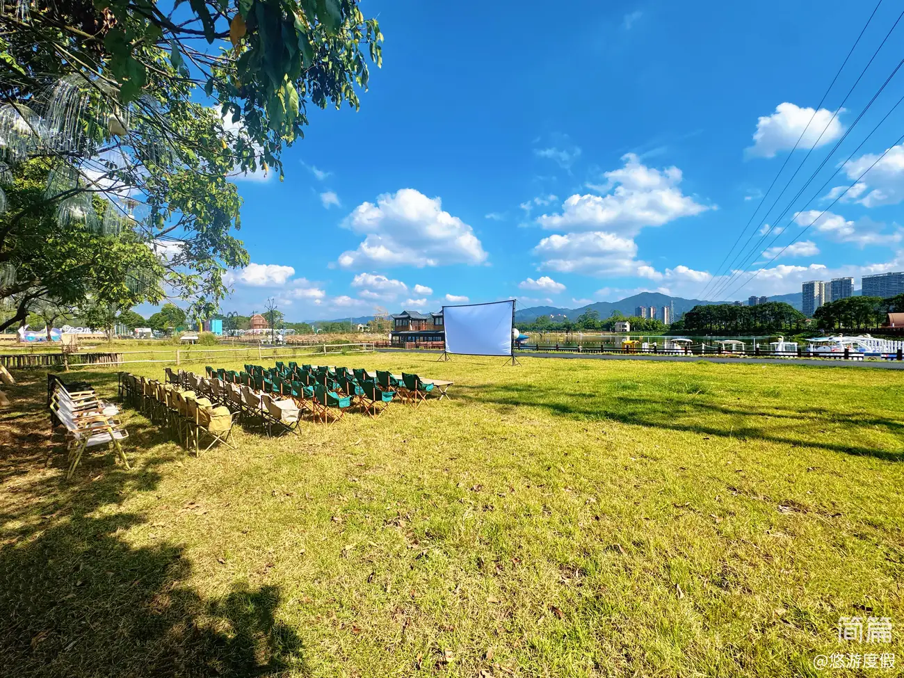 湖心别墅·烟花看台·鸟巢屋 3+1房5床·露台泡池·麻将·客厅·烧烤桌